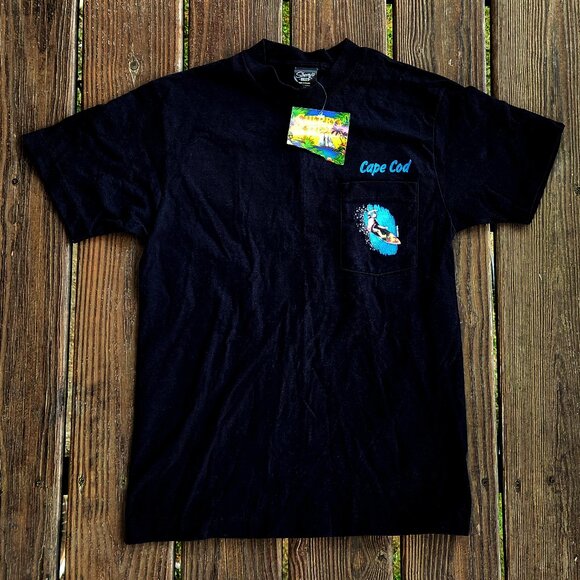 Vintage 80s Surf Cape Cod Shirt * NOS With Tags * - Picture 2 of 5